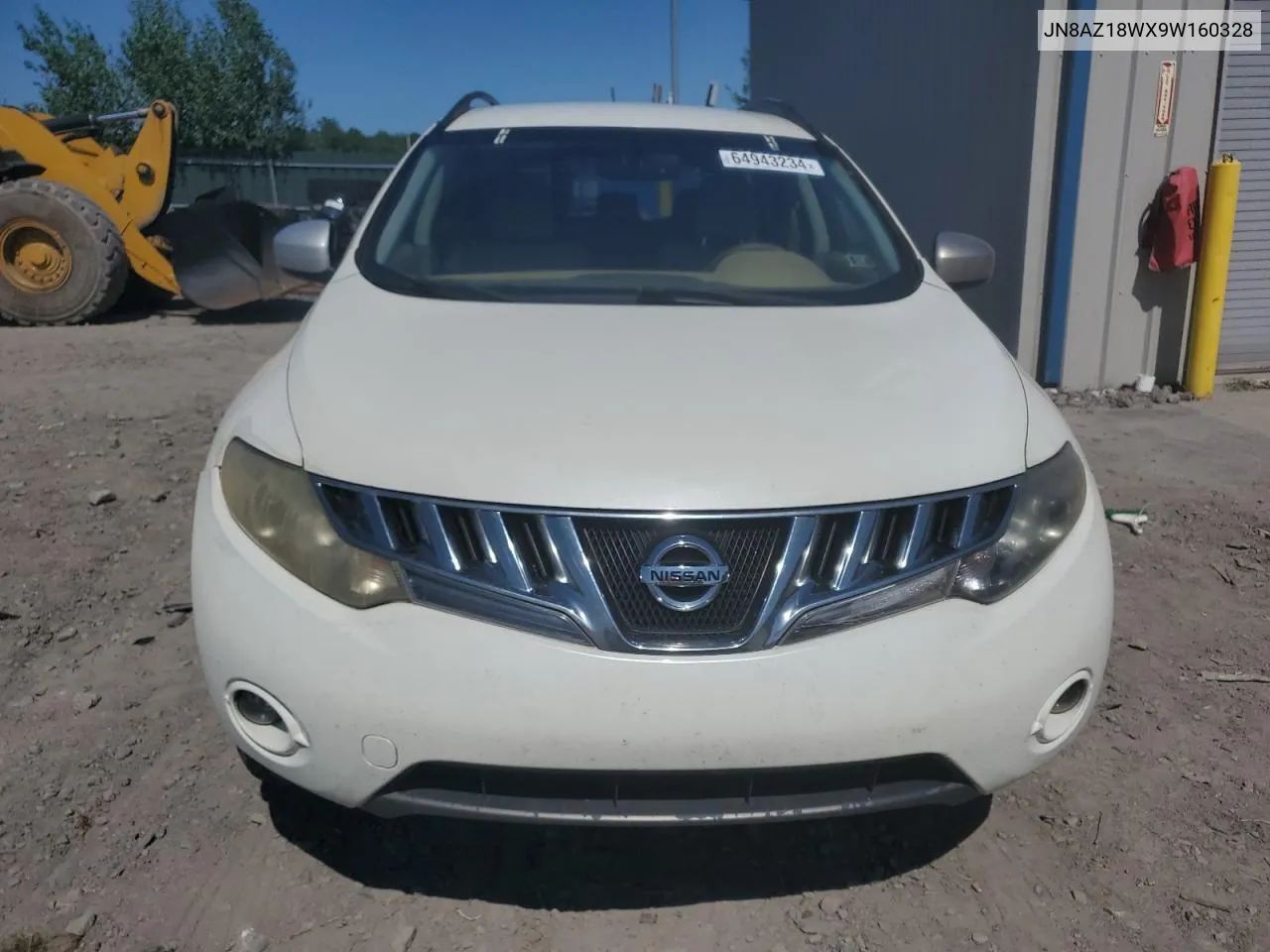 2009 Nissan Murano S VIN: JN8AZ18WX9W160328 Lot: 64943234