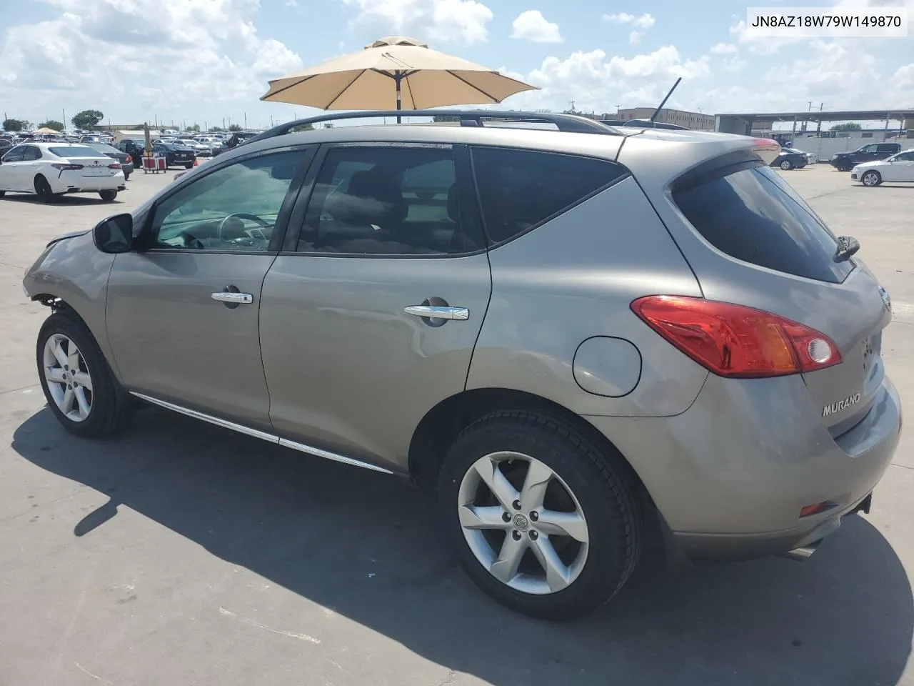 2009 Nissan Murano S VIN: JN8AZ18W79W149870 Lot: 65247154