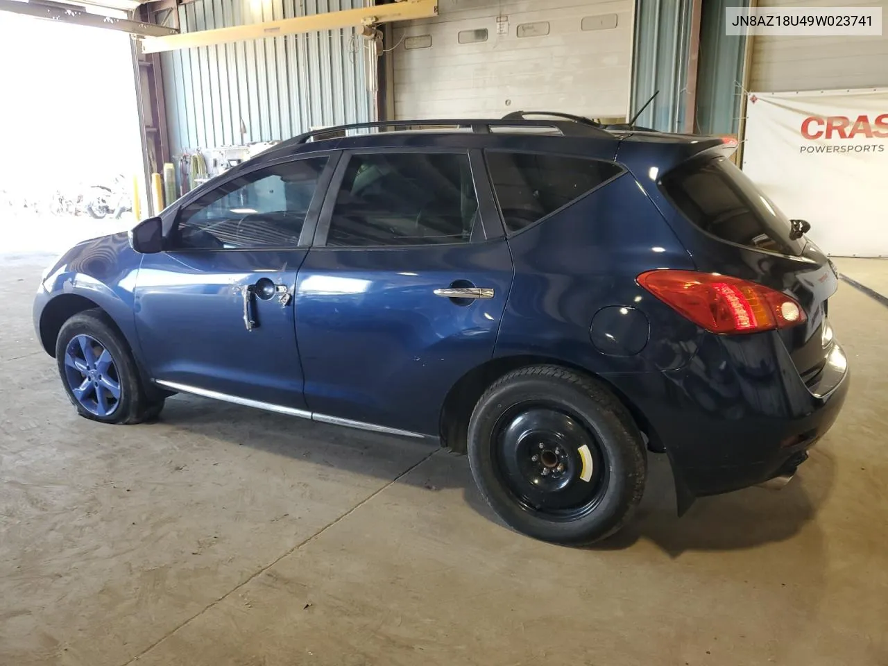 2009 Nissan Murano S VIN: JN8AZ18U49W023741 Lot: 66306694