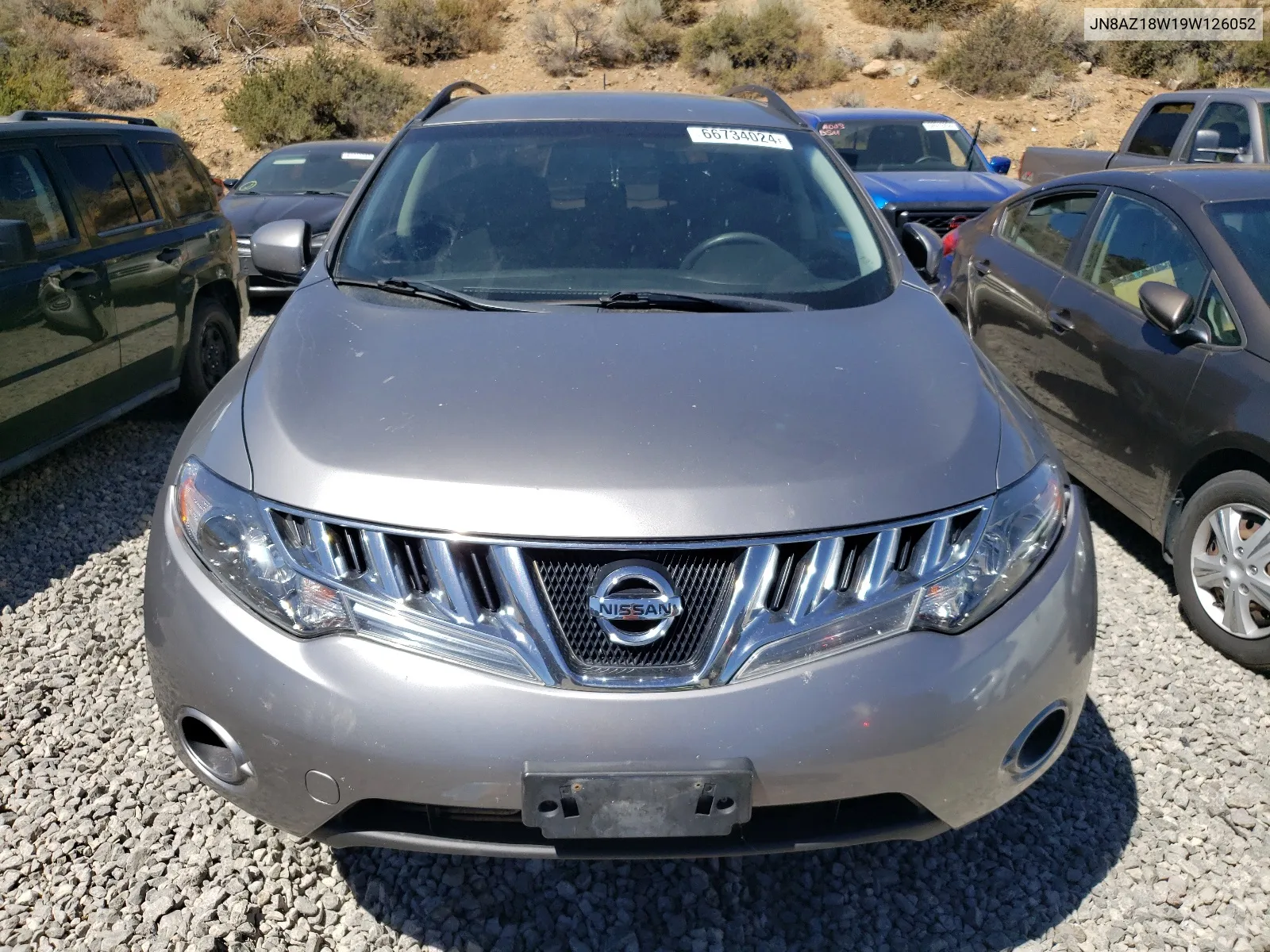 JN8AZ18W19W126052 2009 Nissan Murano S