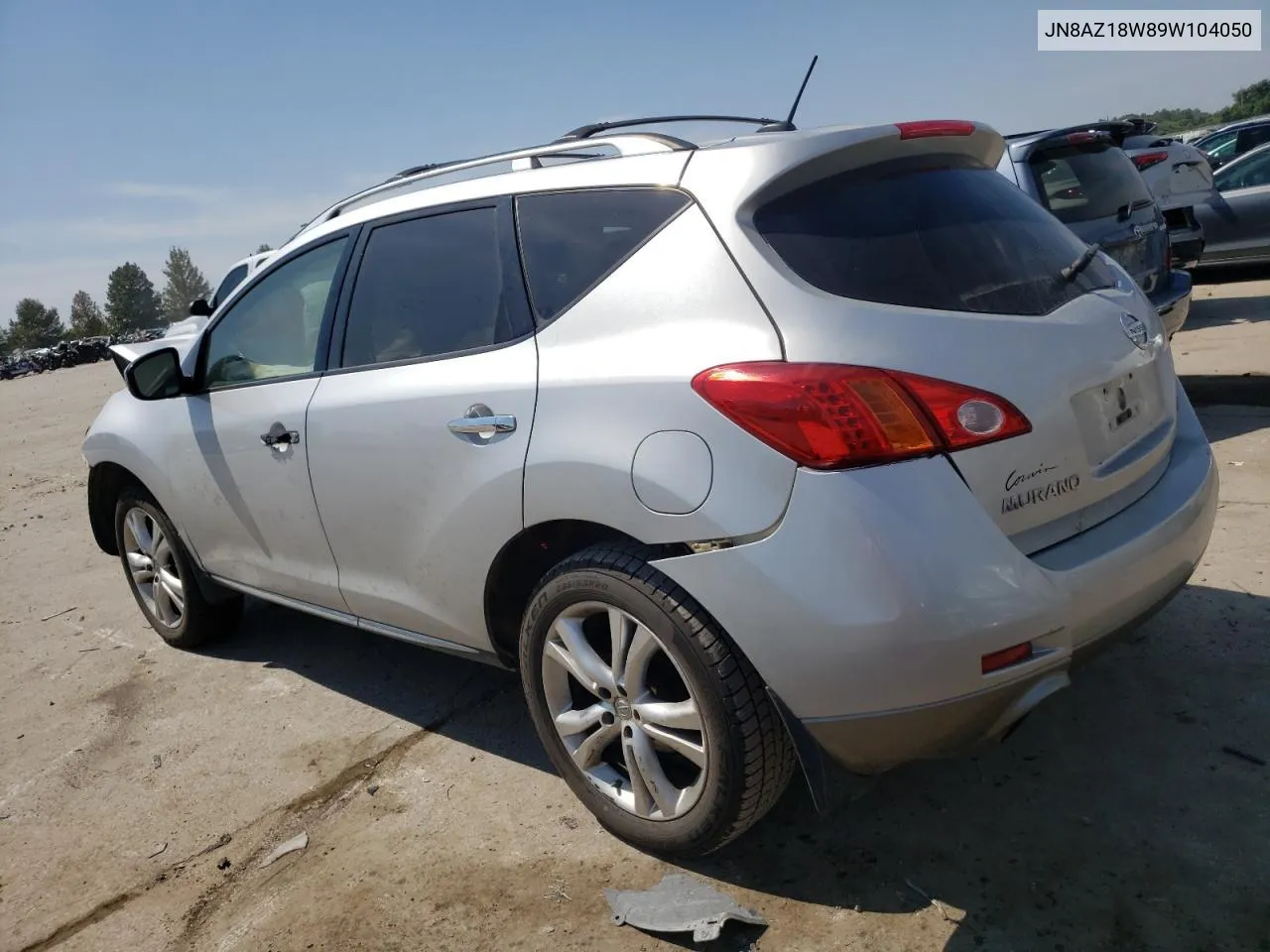 JN8AZ18W89W104050 2009 Nissan Murano S