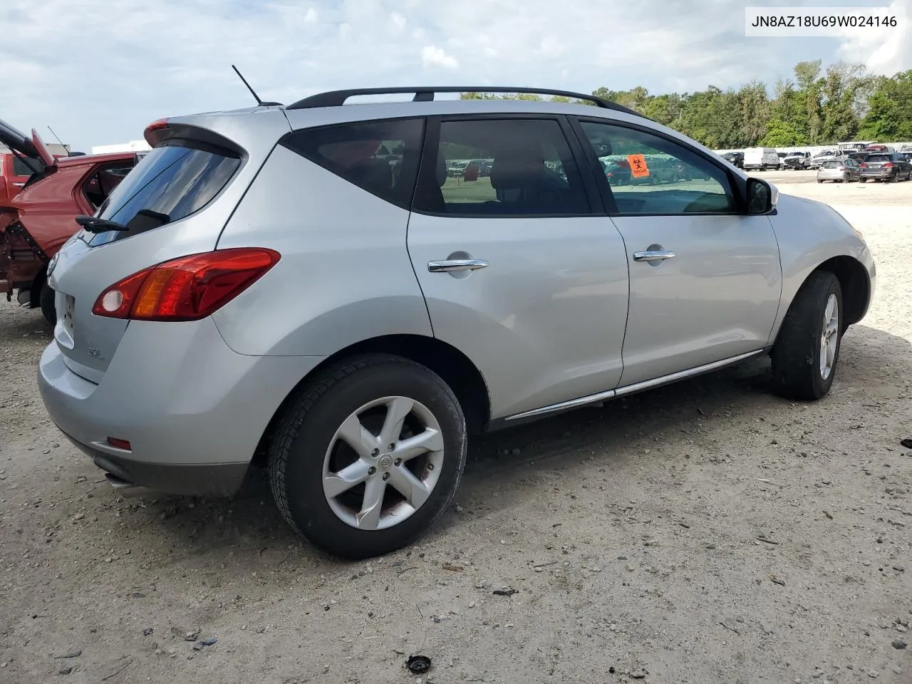 2009 Nissan Murano S VIN: JN8AZ18U69W024146 Lot: 68298204