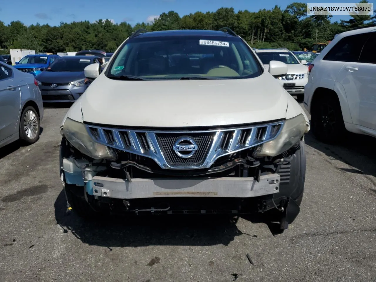 JN8AZ18W99W158070 2009 Nissan Murano S