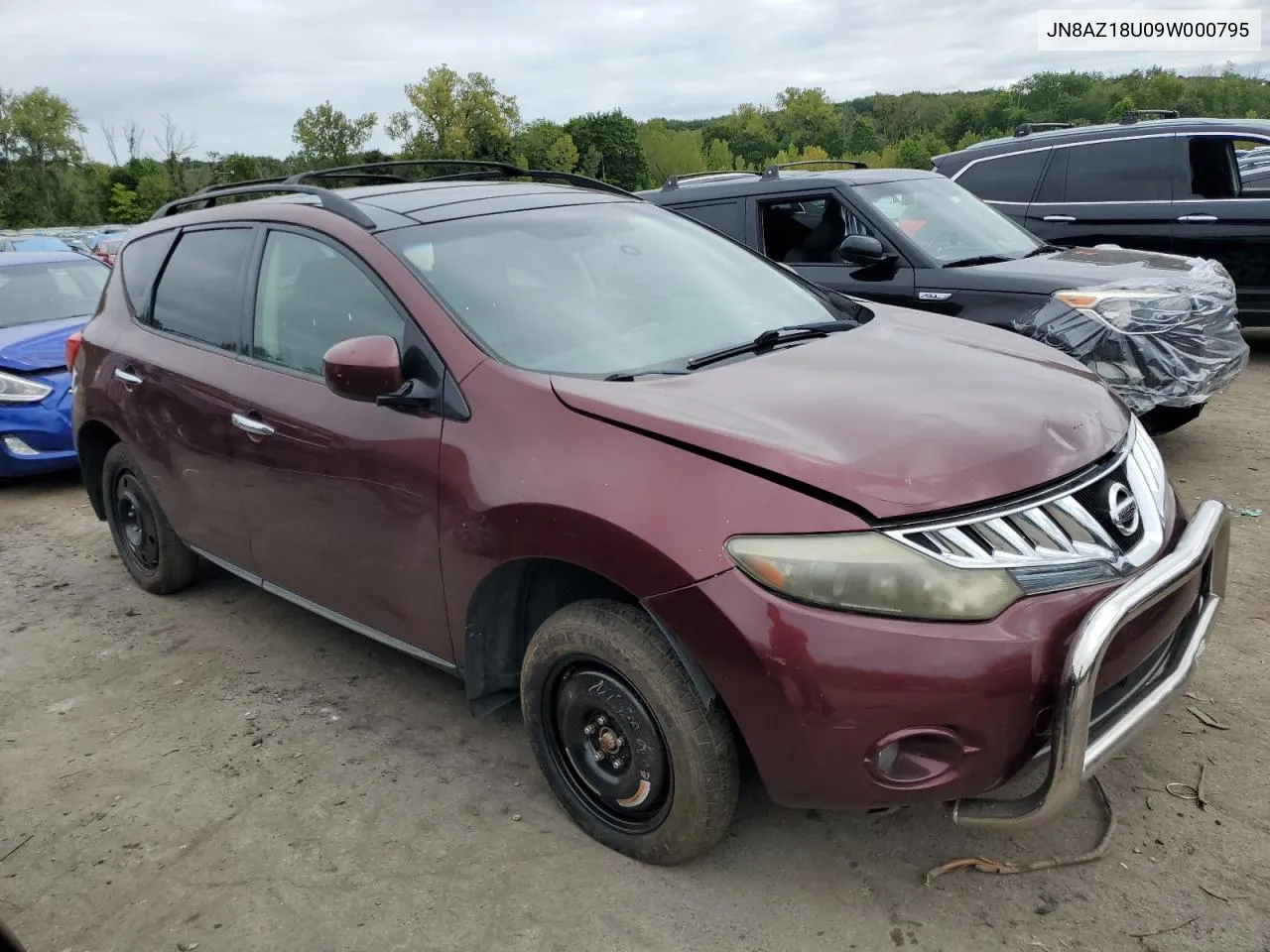 JN8AZ18U09W000795 2009 Nissan Murano S