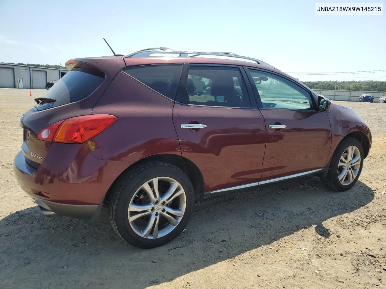 2009 Nissan Murano S VIN: JN8AZ18WX9W145215 Lot: 68985874