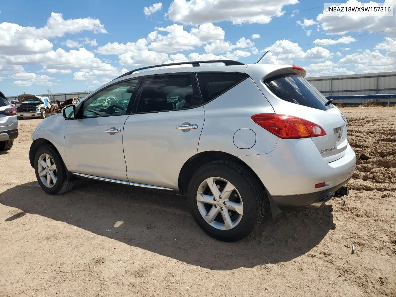 JN8AZ18WX9W157316 2009 Nissan Murano S