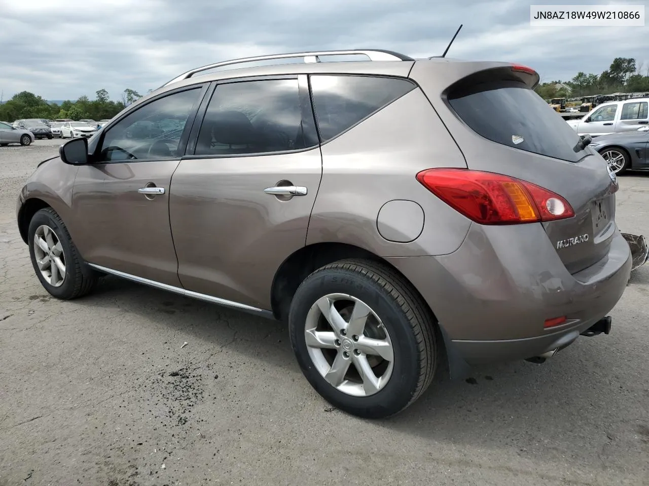 JN8AZ18W49W210866 2009 Nissan Murano S