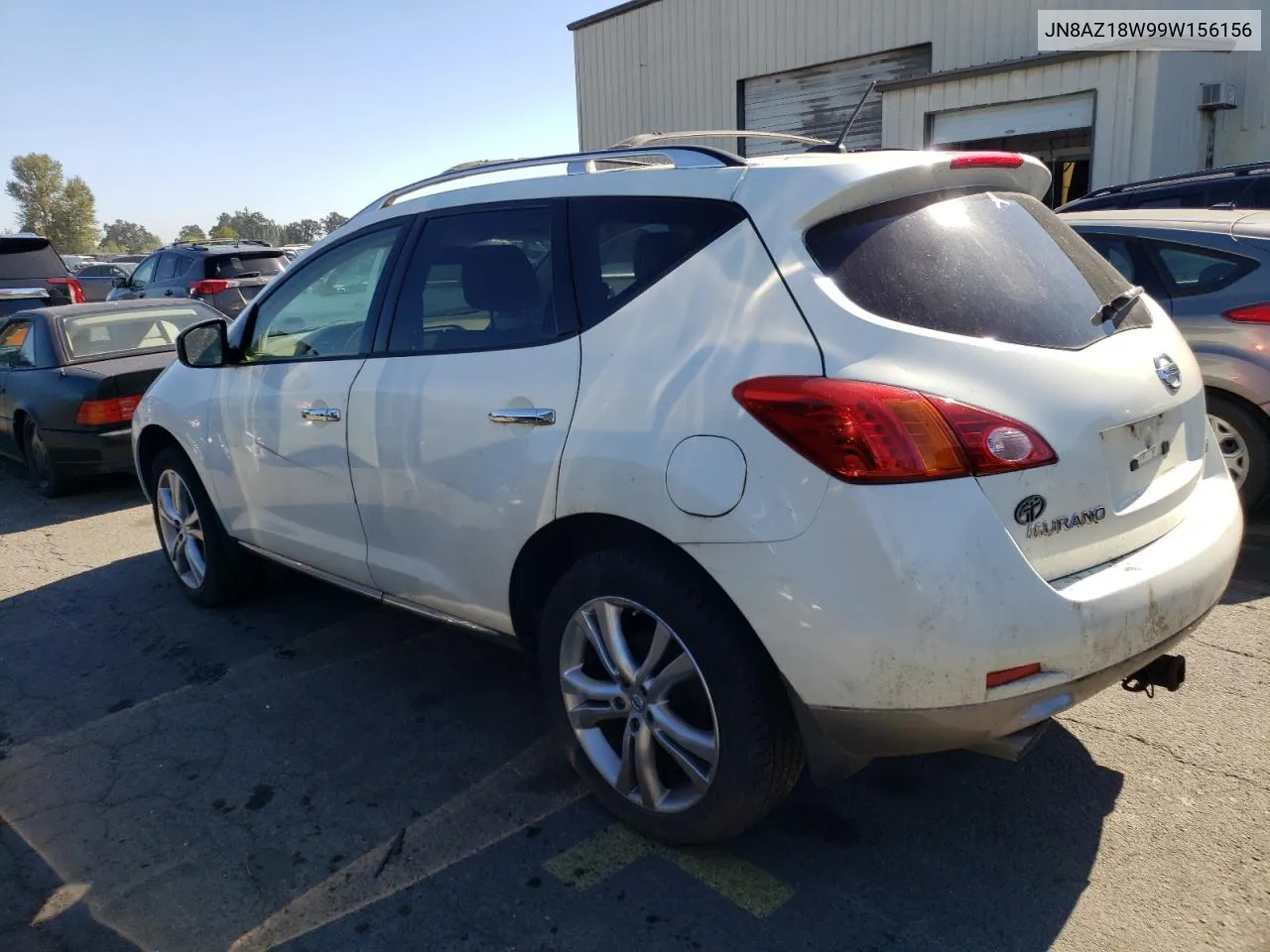 2009 Nissan Murano S VIN: JN8AZ18W99W156156 Lot: 69680724