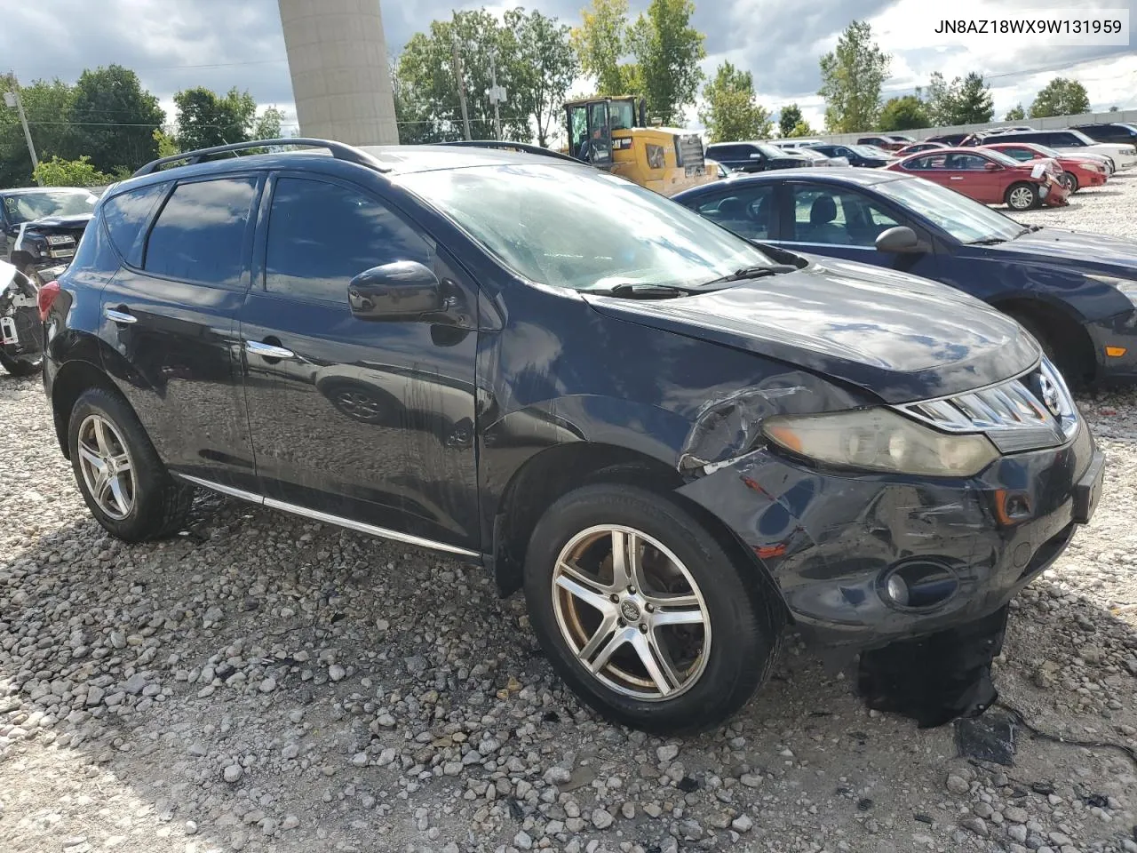 2009 Nissan Murano S VIN: JN8AZ18WX9W131959 Lot: 69812934