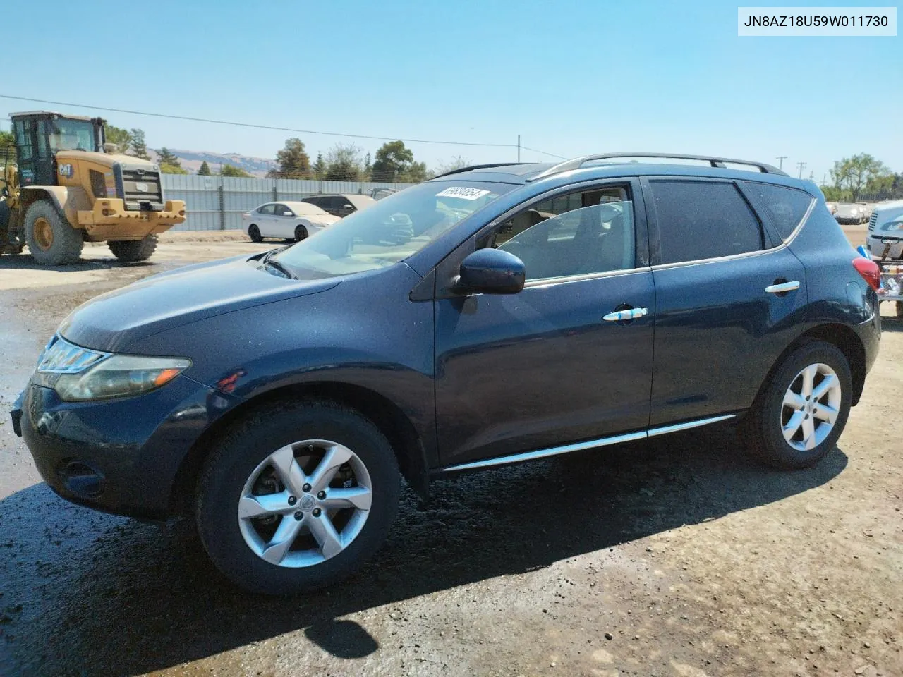 JN8AZ18U59W011730 2009 Nissan Murano S