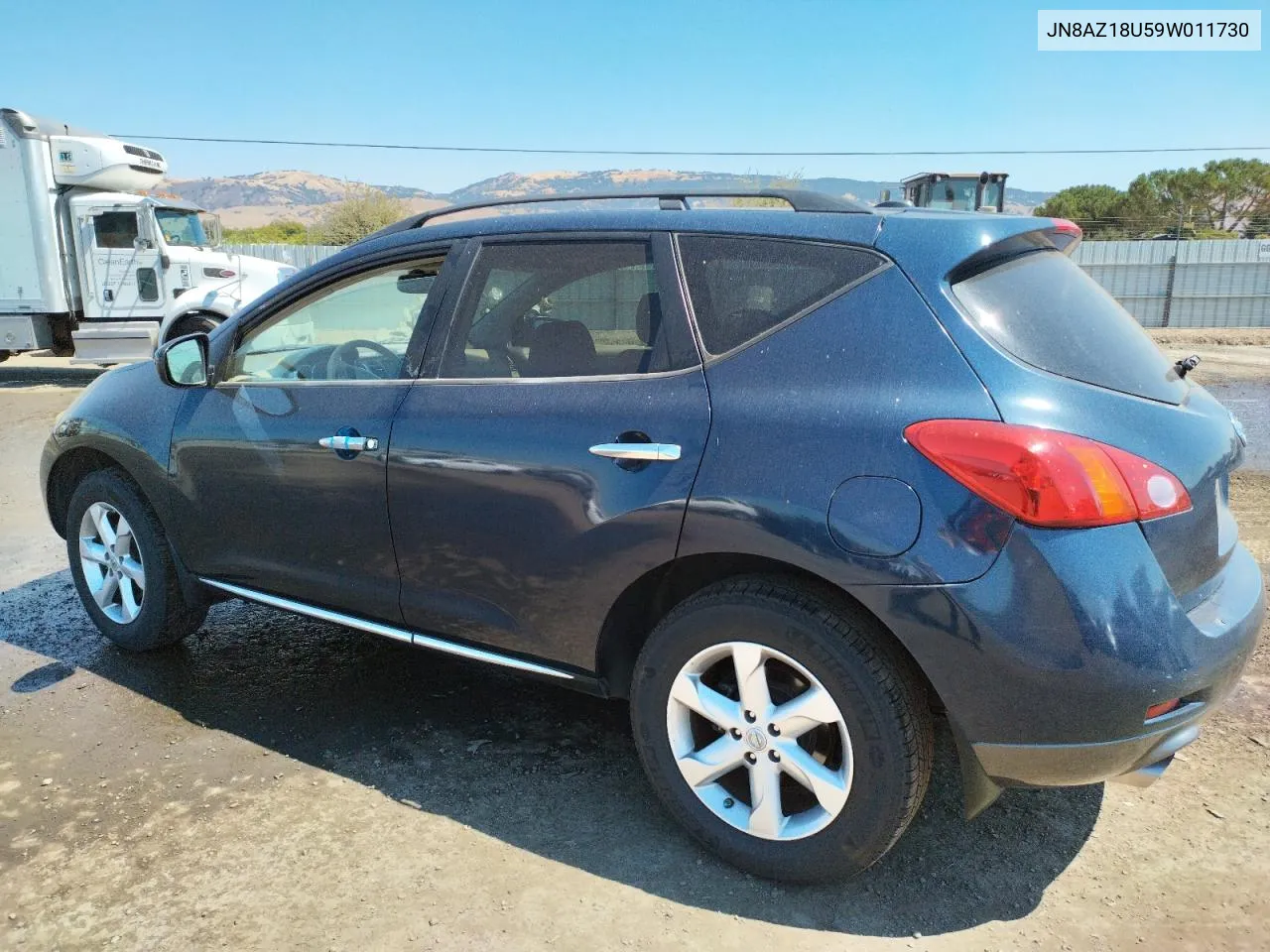 2009 Nissan Murano S VIN: JN8AZ18U59W011730 Lot: 69834854