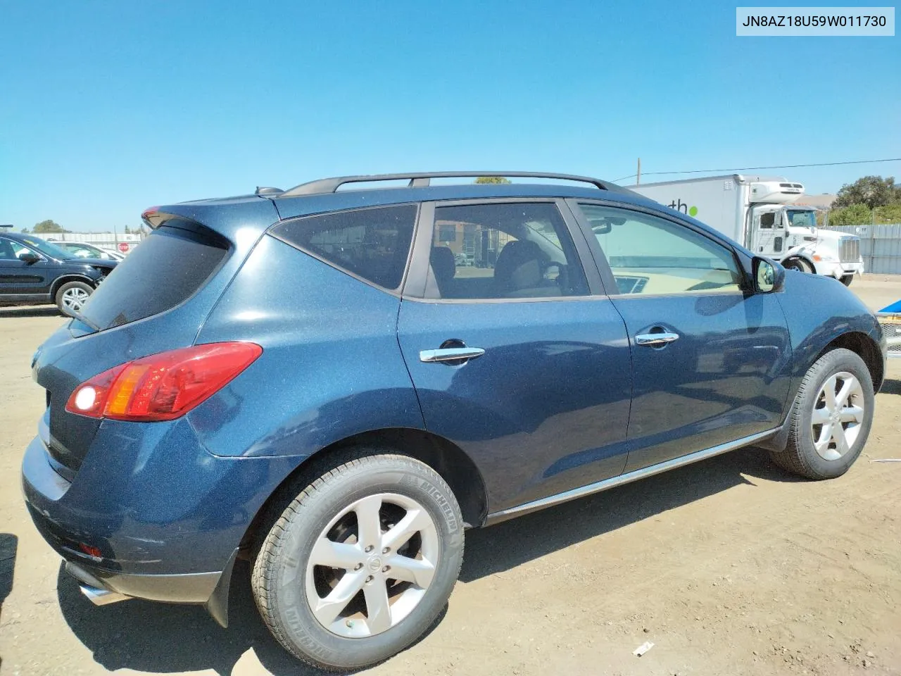 JN8AZ18U59W011730 2009 Nissan Murano S