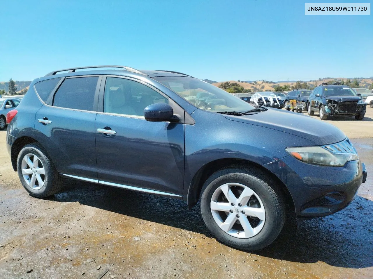 JN8AZ18U59W011730 2009 Nissan Murano S