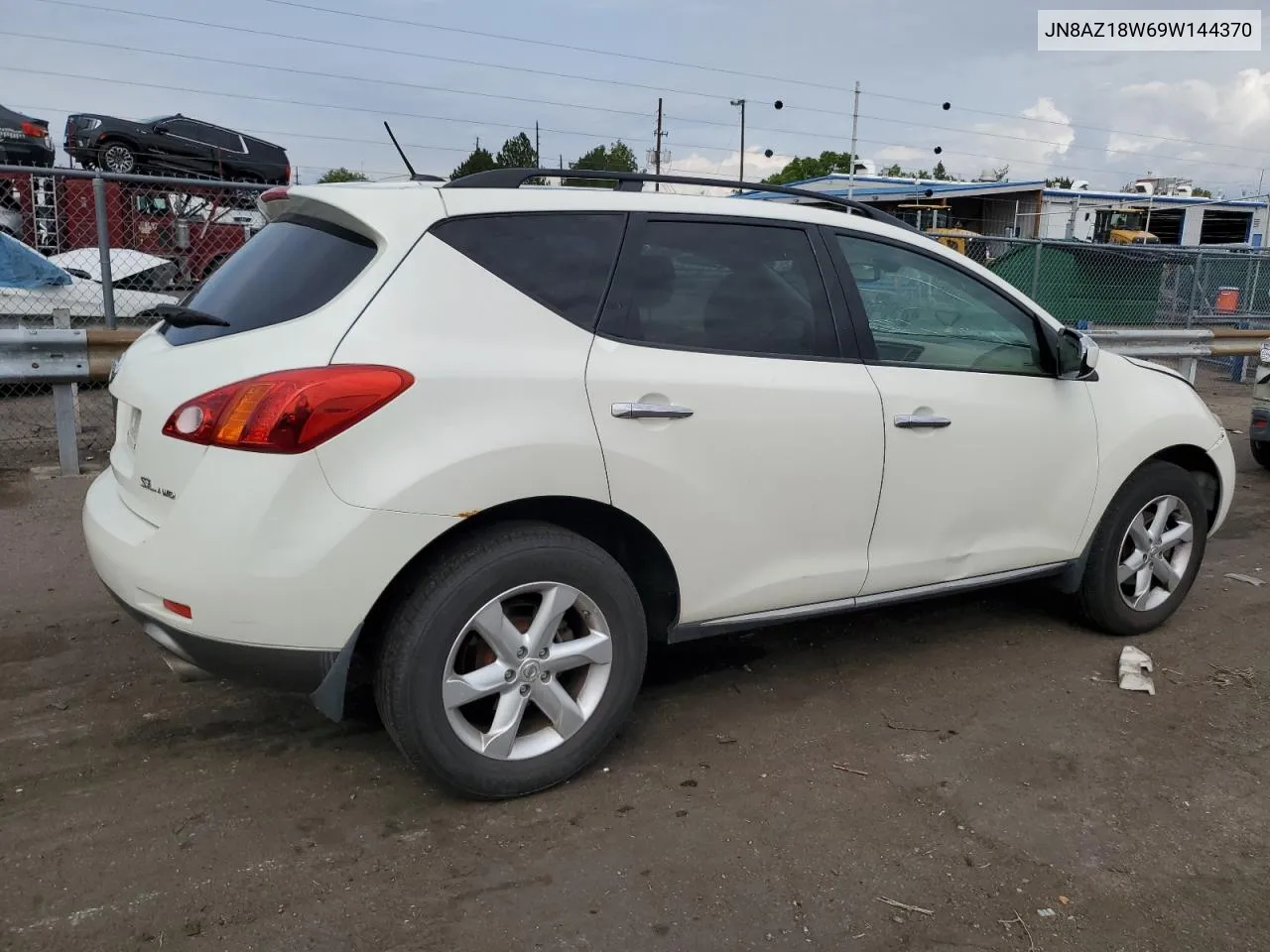 2009 Nissan Murano S VIN: JN8AZ18W69W144370 Lot: 69898764