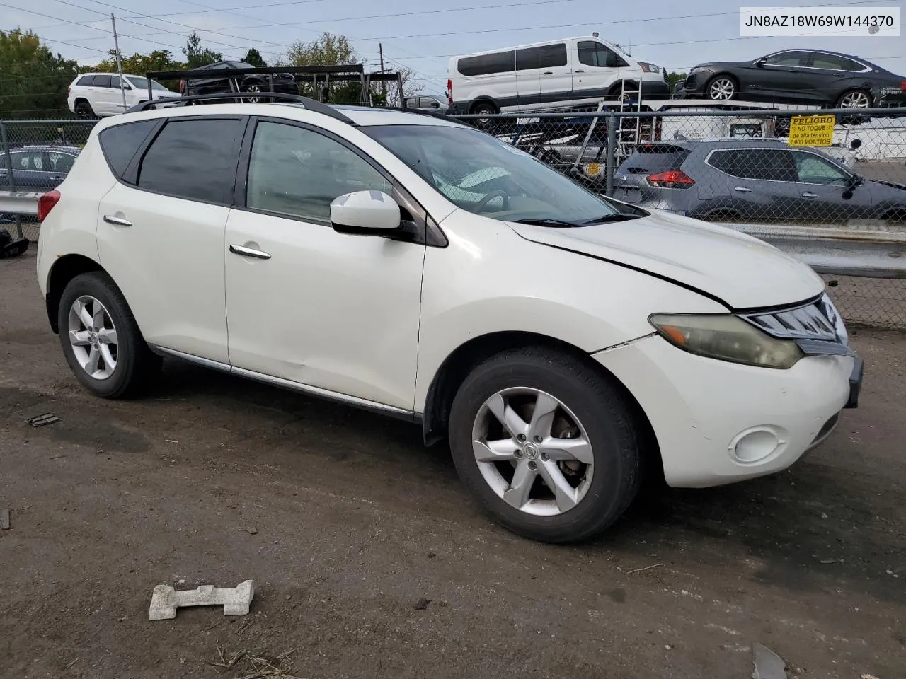 JN8AZ18W69W144370 2009 Nissan Murano S