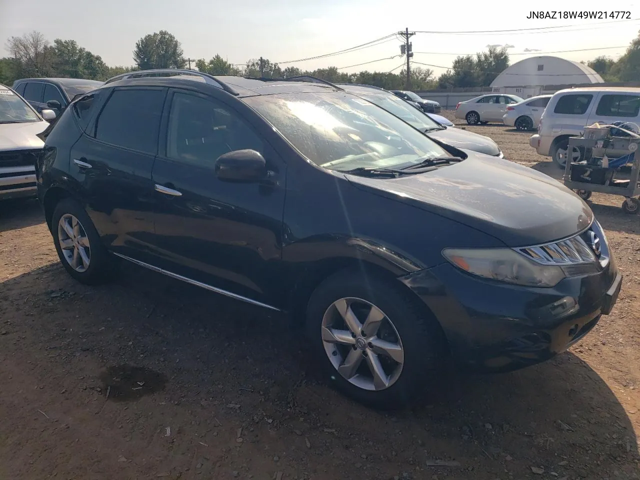 2009 Nissan Murano S VIN: JN8AZ18W49W214772 Lot: 70021874