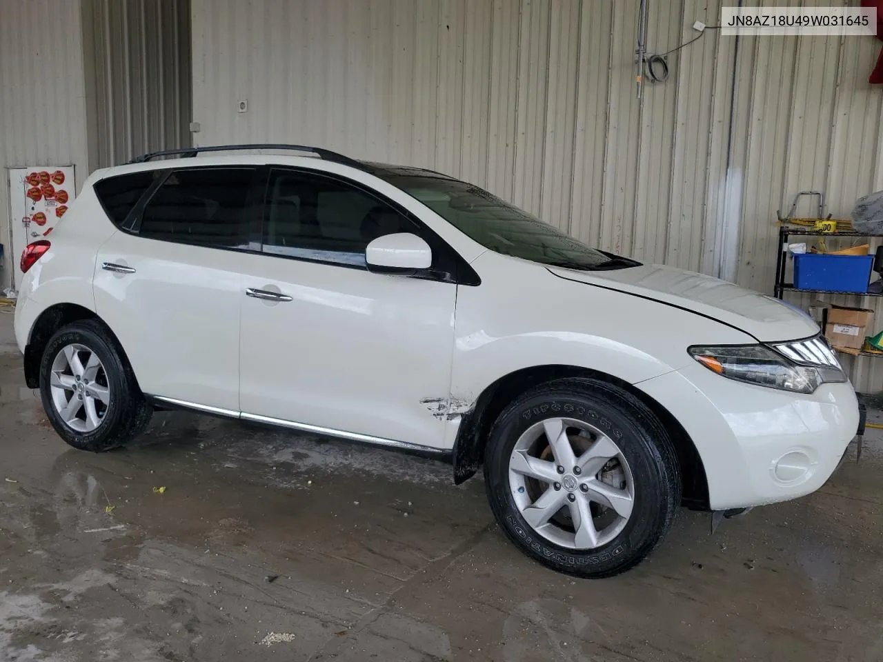 JN8AZ18U49W031645 2009 Nissan Murano S