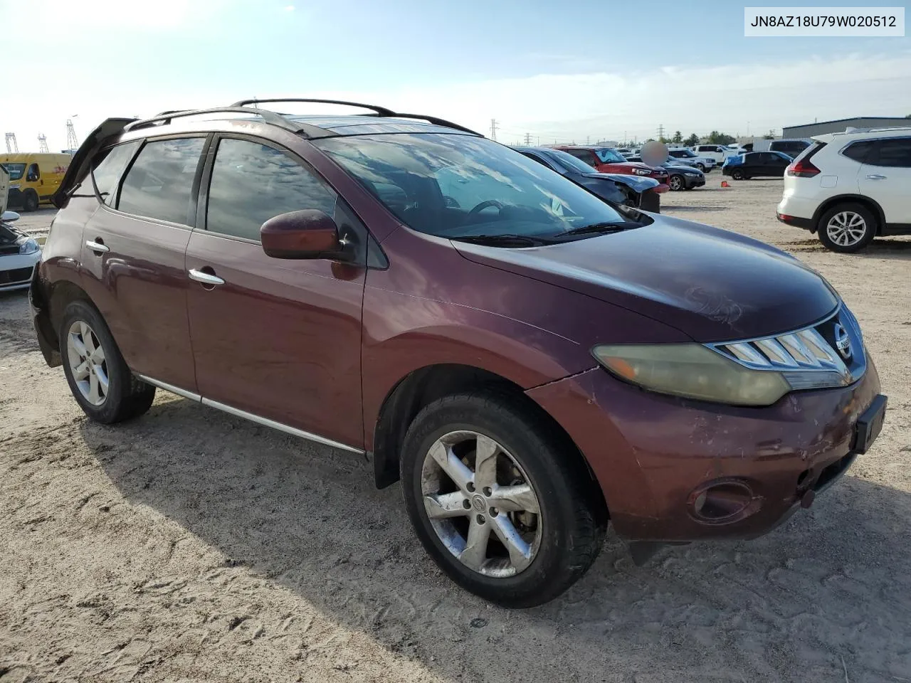 JN8AZ18U79W020512 2009 Nissan Murano S