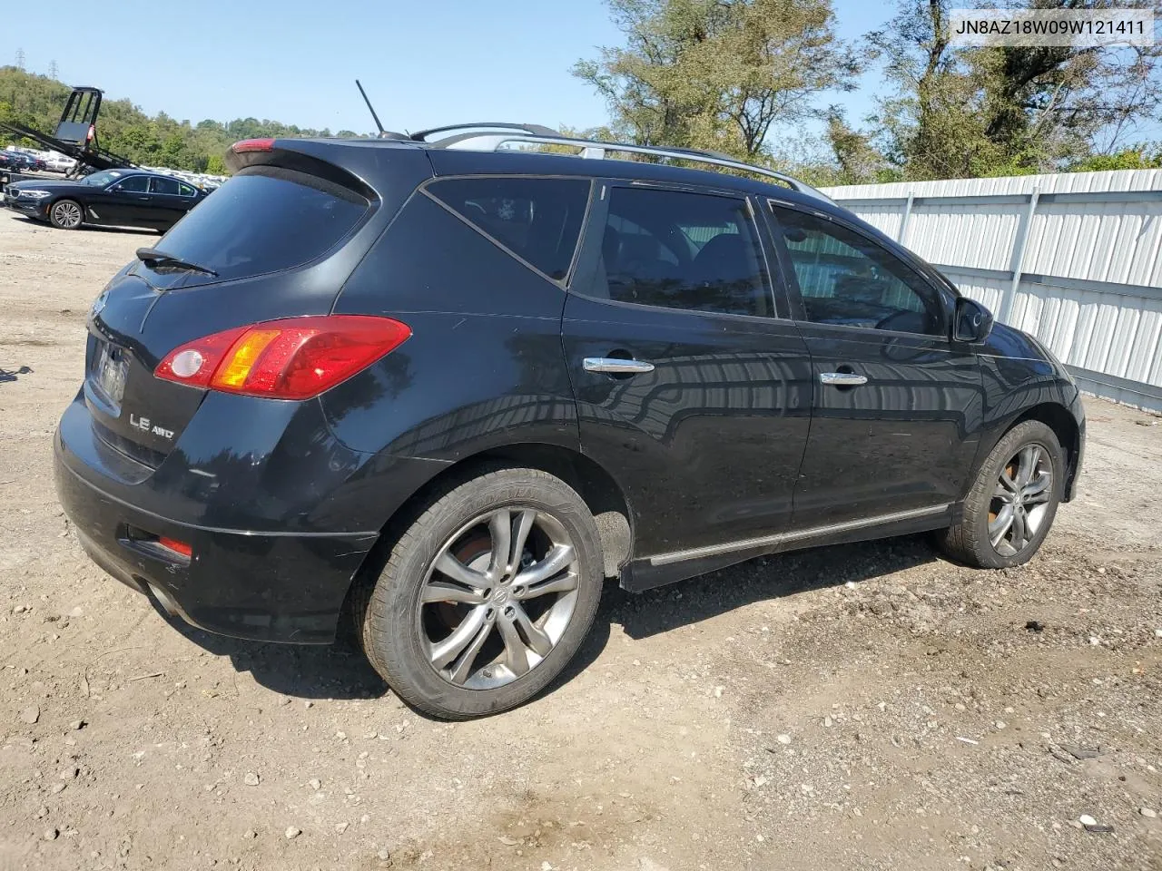 2009 Nissan Murano S VIN: JN8AZ18W09W121411 Lot: 70906664