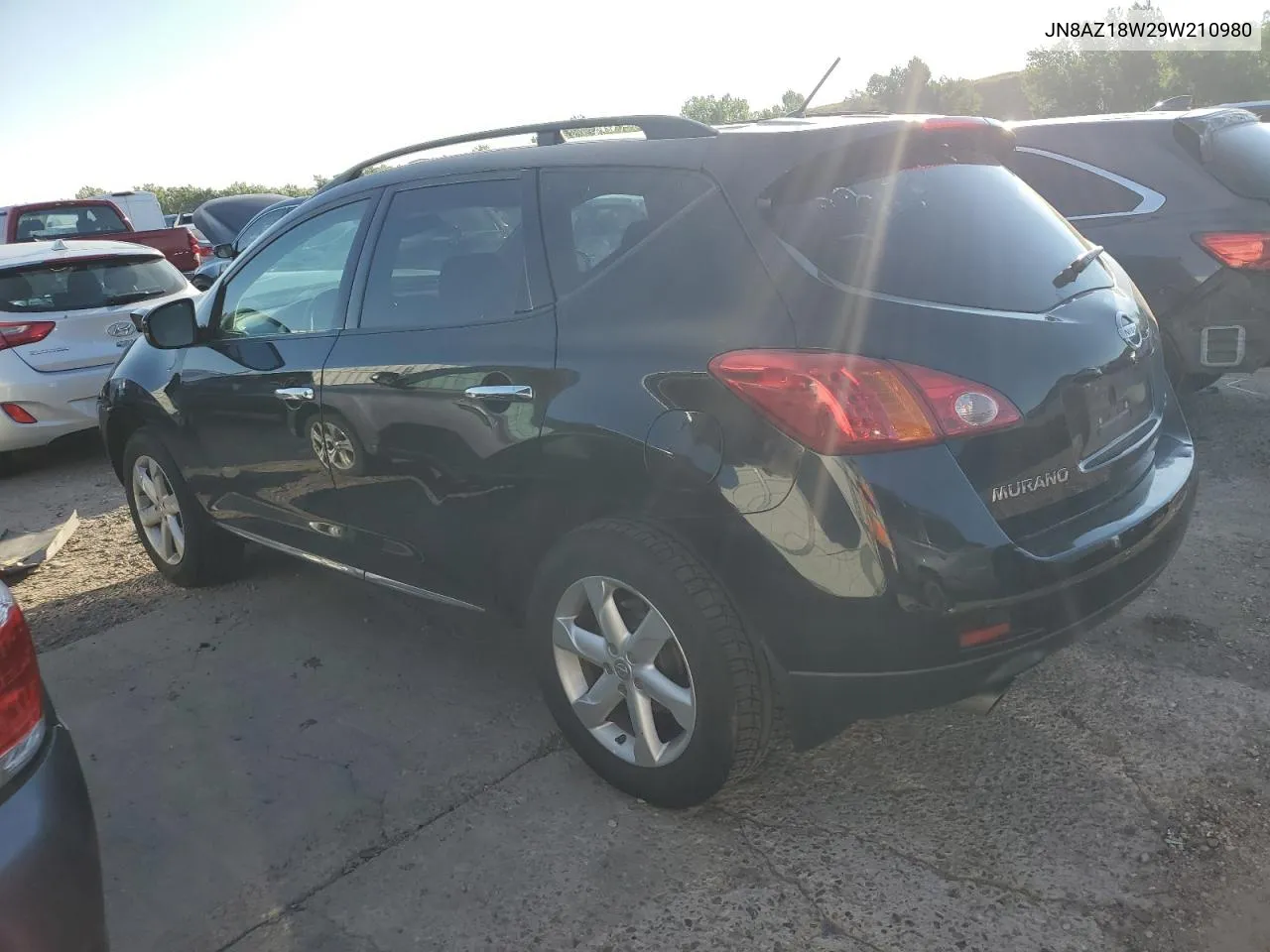 2009 Nissan Murano S VIN: JN8AZ18W29W210980 Lot: 71042614