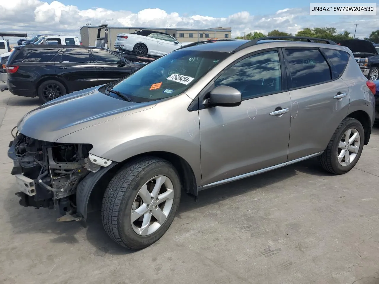 JN8AZ18W79W204530 2009 Nissan Murano S