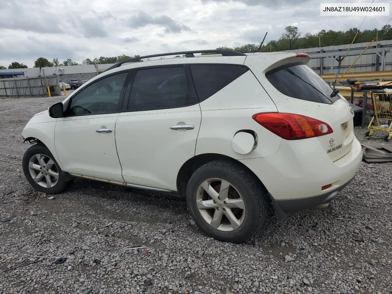 2009 Nissan Murano S VIN: JN8AZ18U49W024601 Lot: 71406384