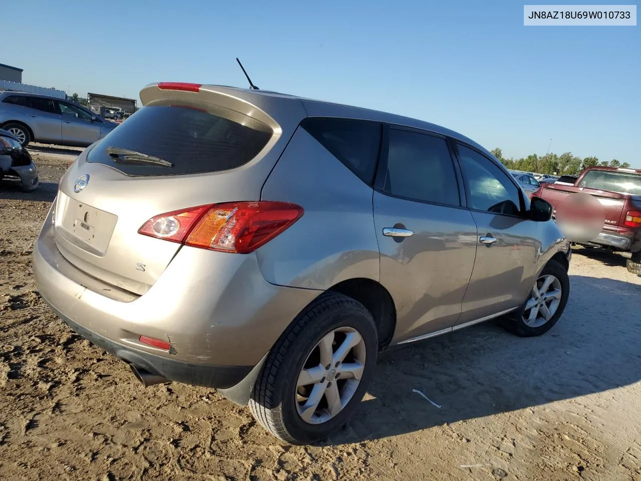 2009 Nissan Murano S VIN: JN8AZ18U69W010733 Lot: 71451104