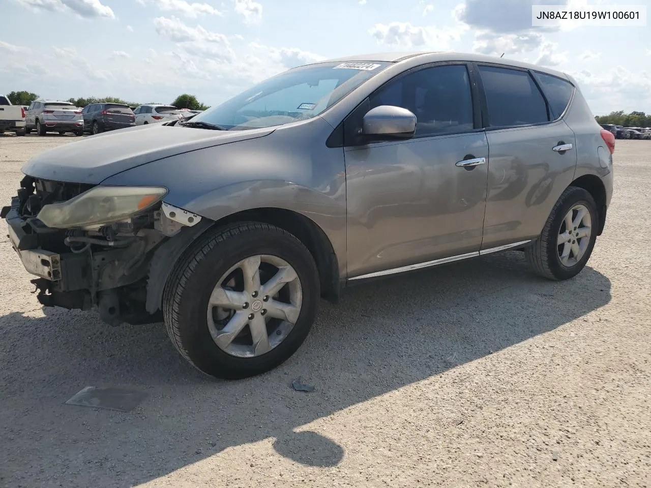 2009 Nissan Murano S VIN: JN8AZ18U19W100601 Lot: 71482274