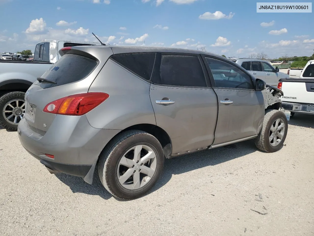 2009 Nissan Murano S VIN: JN8AZ18U19W100601 Lot: 71482274