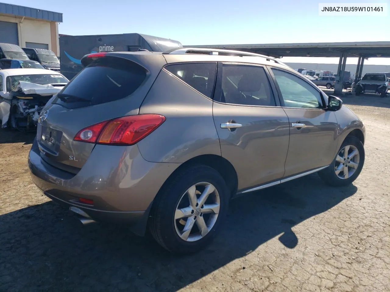 2009 Nissan Murano S VIN: JN8AZ18U59W101461 Lot: 71742834