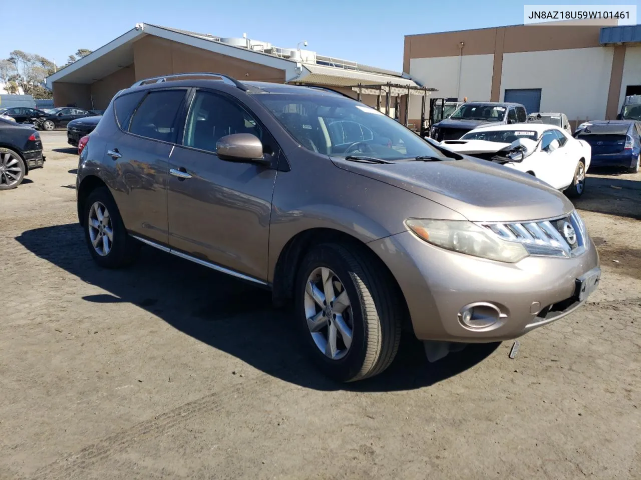 2009 Nissan Murano S VIN: JN8AZ18U59W101461 Lot: 71742834