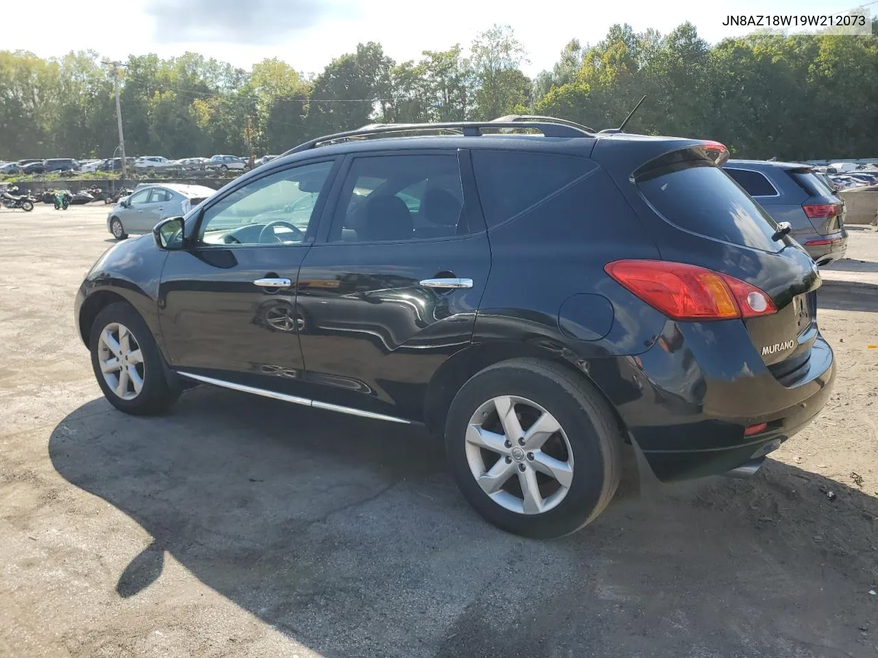 JN8AZ18W19W212073 2009 Nissan Murano S