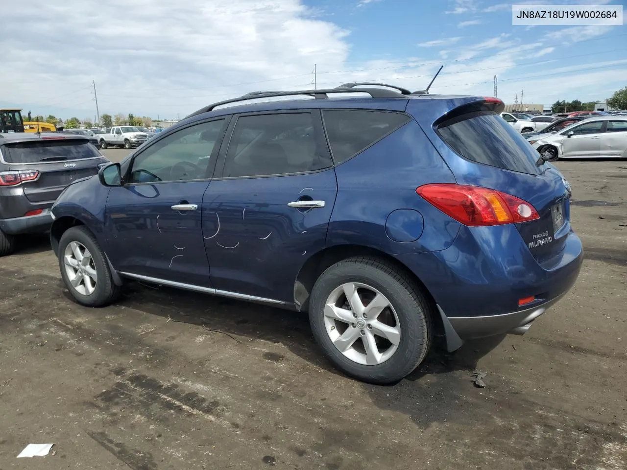 JN8AZ18U19W002684 2009 Nissan Murano S