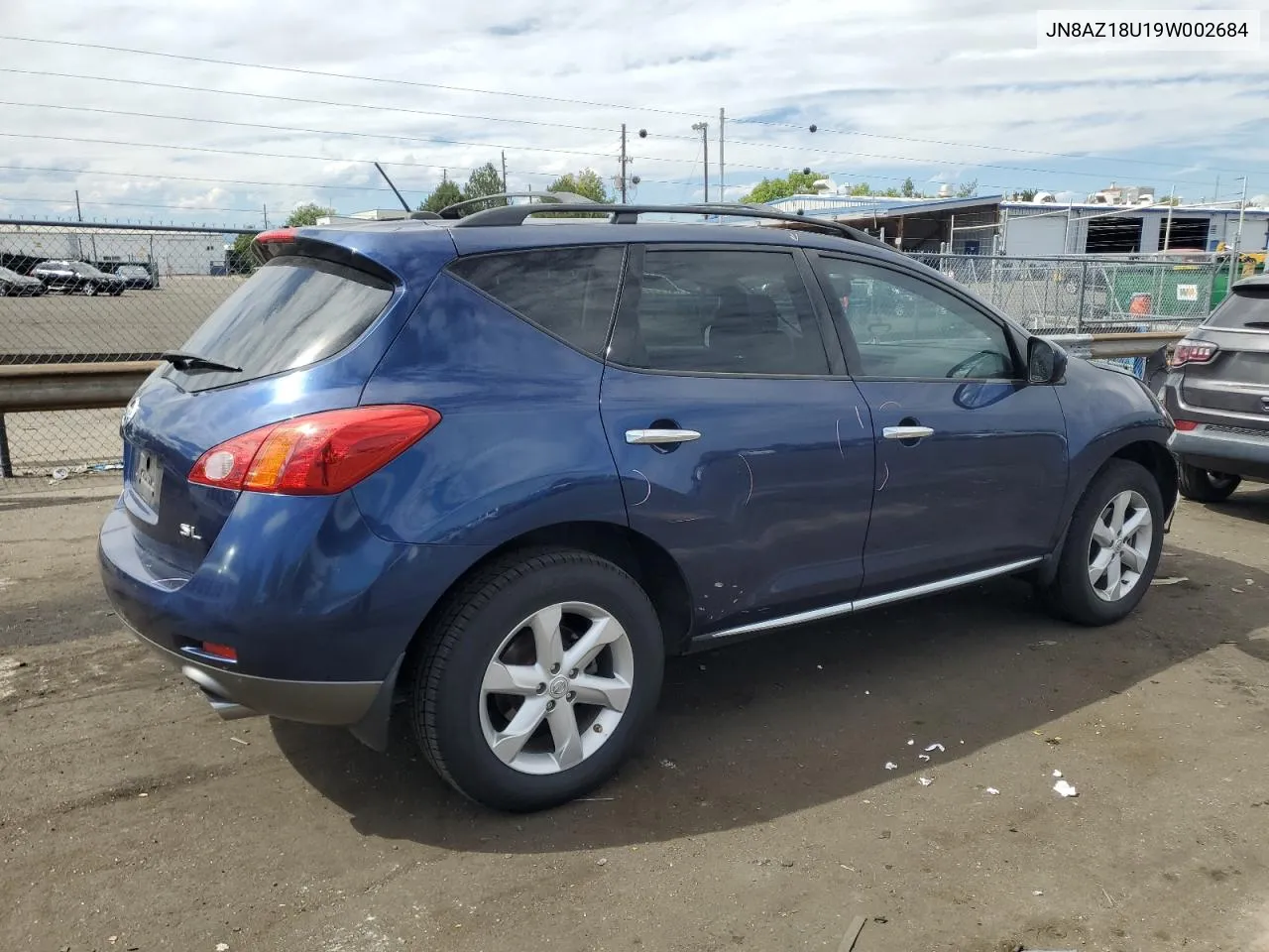 2009 Nissan Murano S VIN: JN8AZ18U19W002684 Lot: 71958764