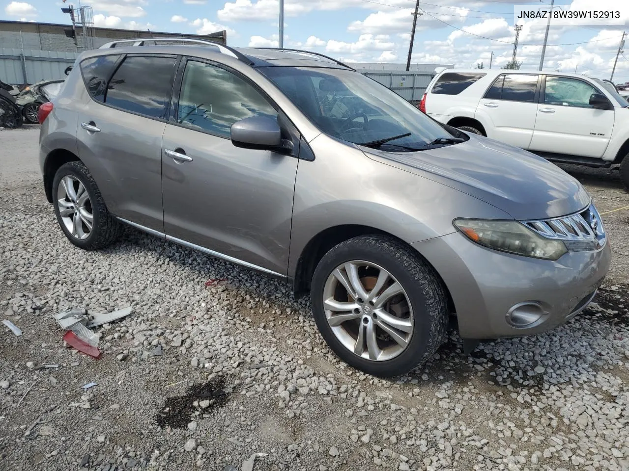 2009 Nissan Murano S VIN: JN8AZ18W39W152913 Lot: 72077194