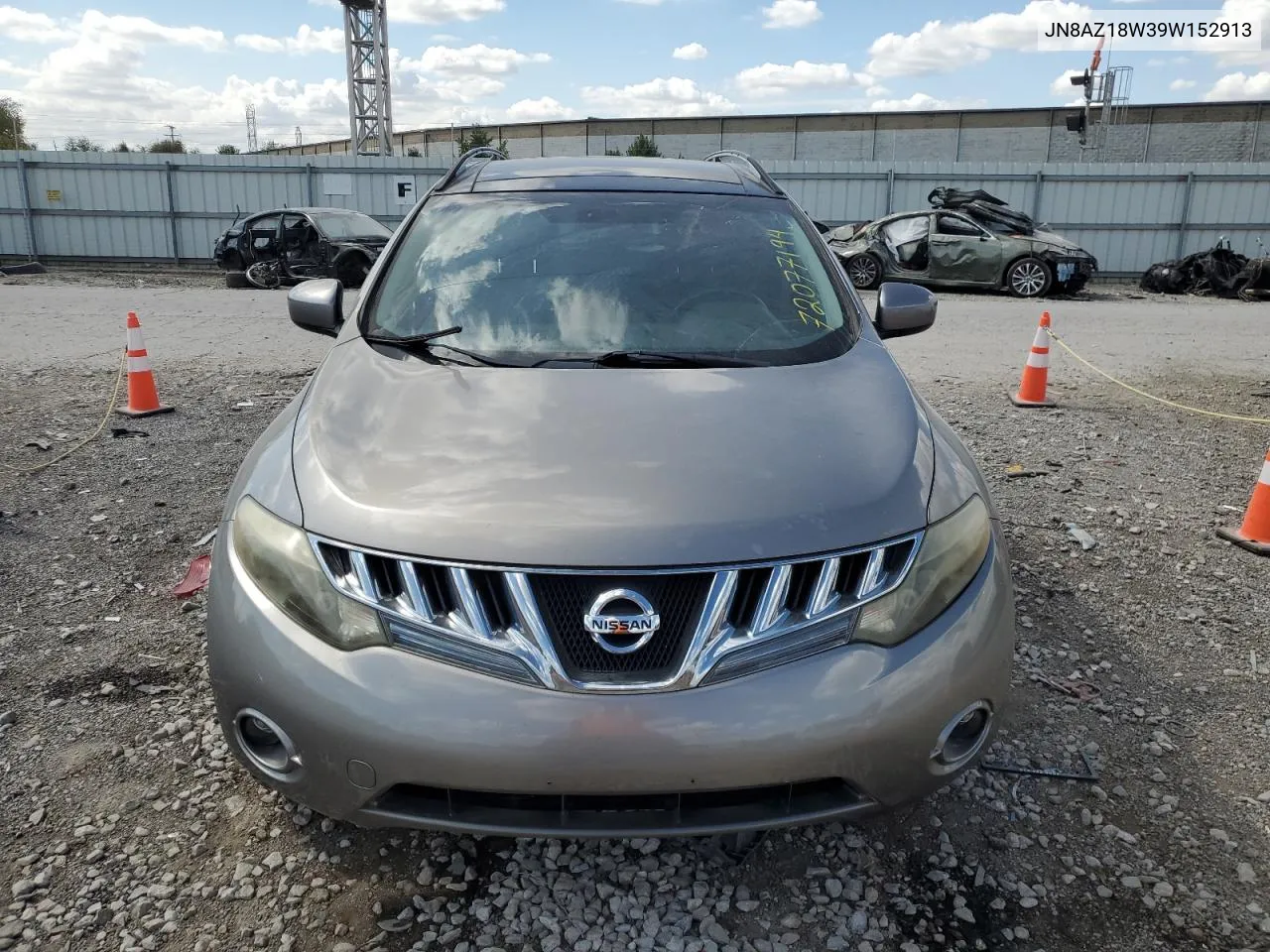 2009 Nissan Murano S VIN: JN8AZ18W39W152913 Lot: 72077194