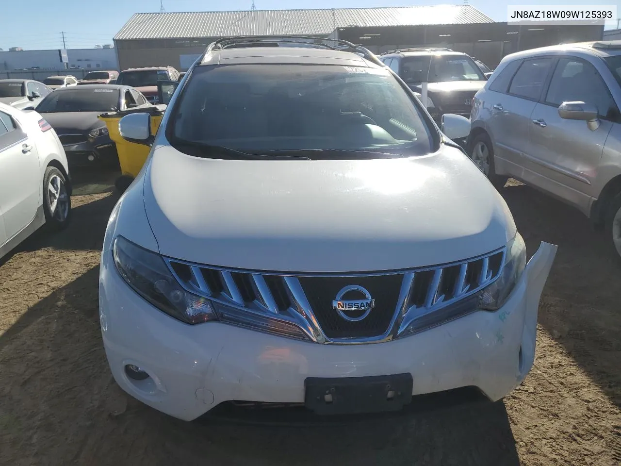 JN8AZ18W09W125393 2009 Nissan Murano S