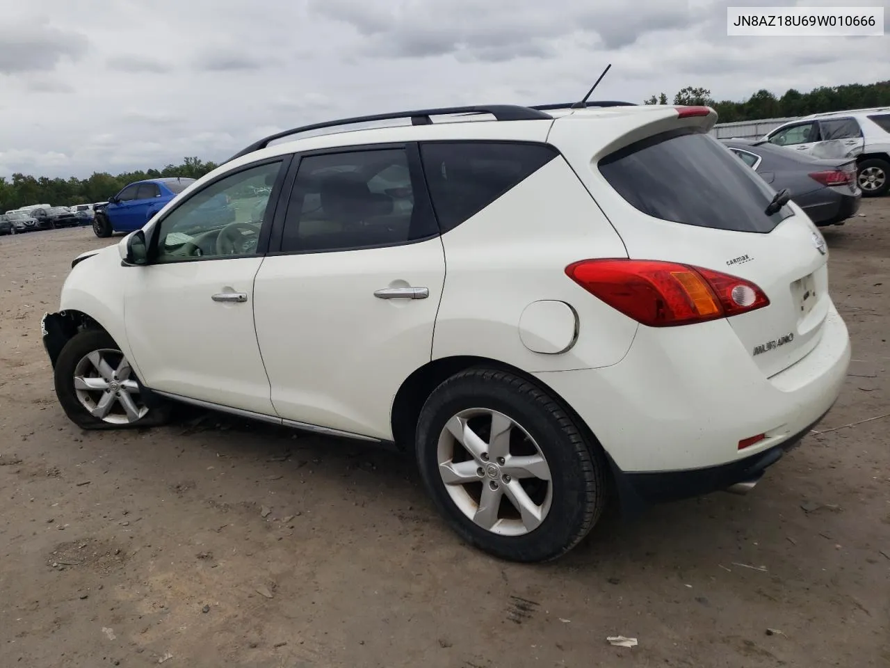 2009 Nissan Murano S VIN: JN8AZ18U69W010666 Lot: 72615344