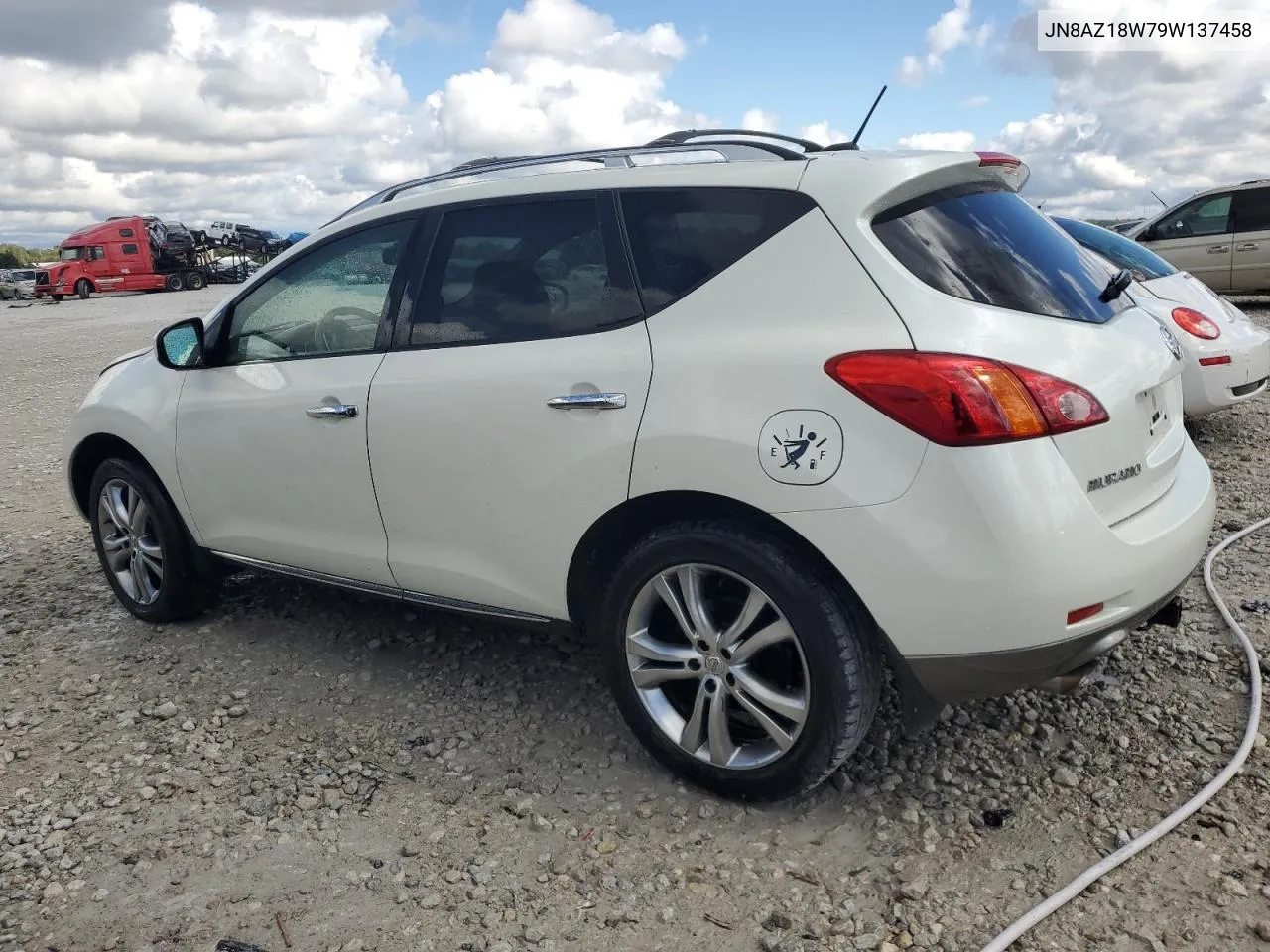 2009 Nissan Murano S VIN: JN8AZ18W79W137458 Lot: 72623414