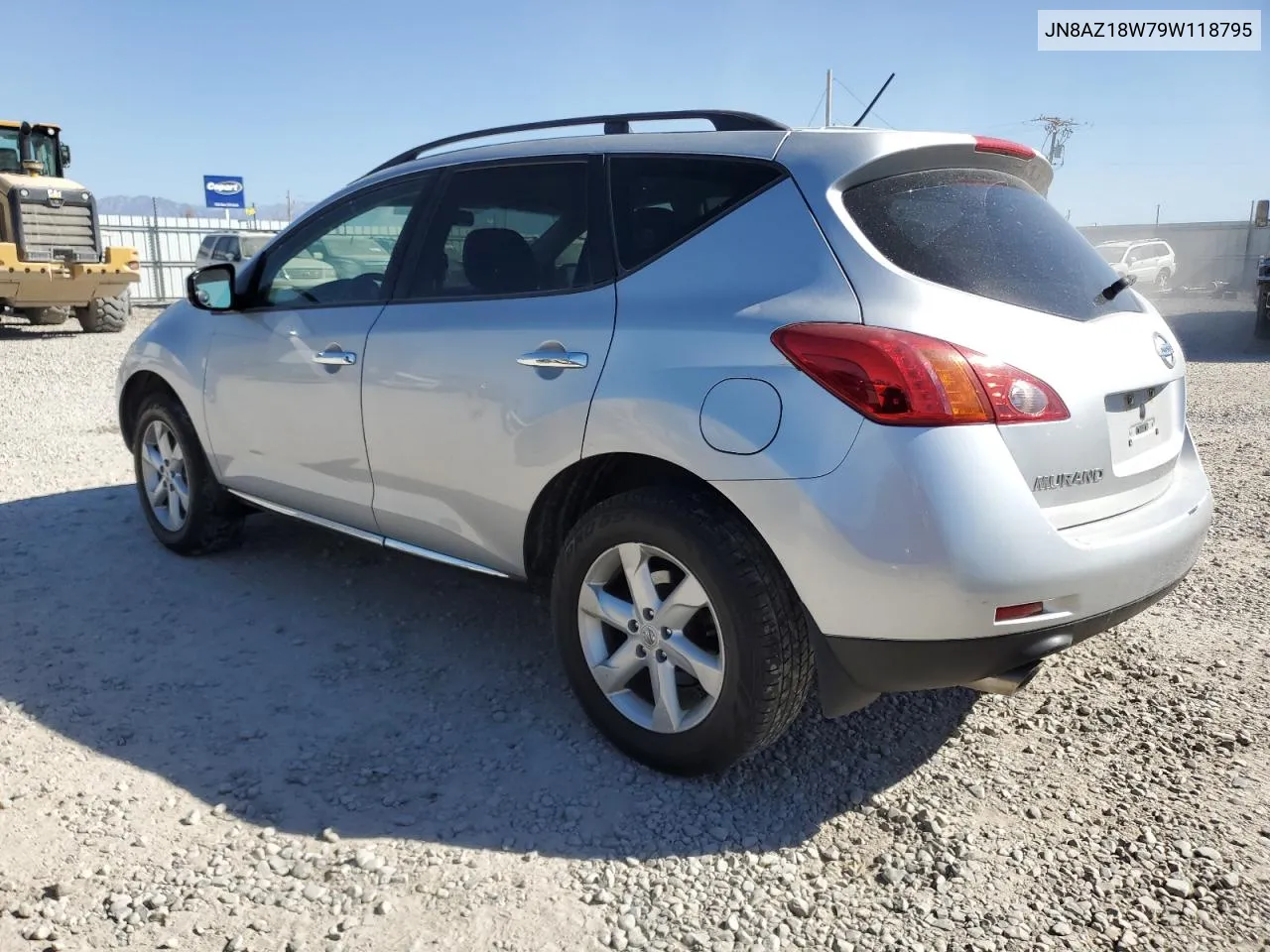 2009 Nissan Murano S VIN: JN8AZ18W79W118795 Lot: 73111444