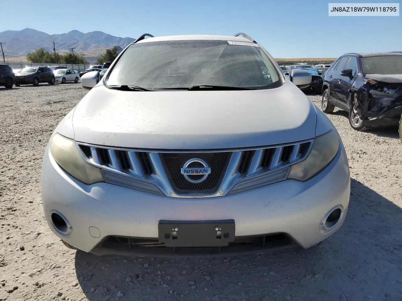 2009 Nissan Murano S VIN: JN8AZ18W79W118795 Lot: 73111444