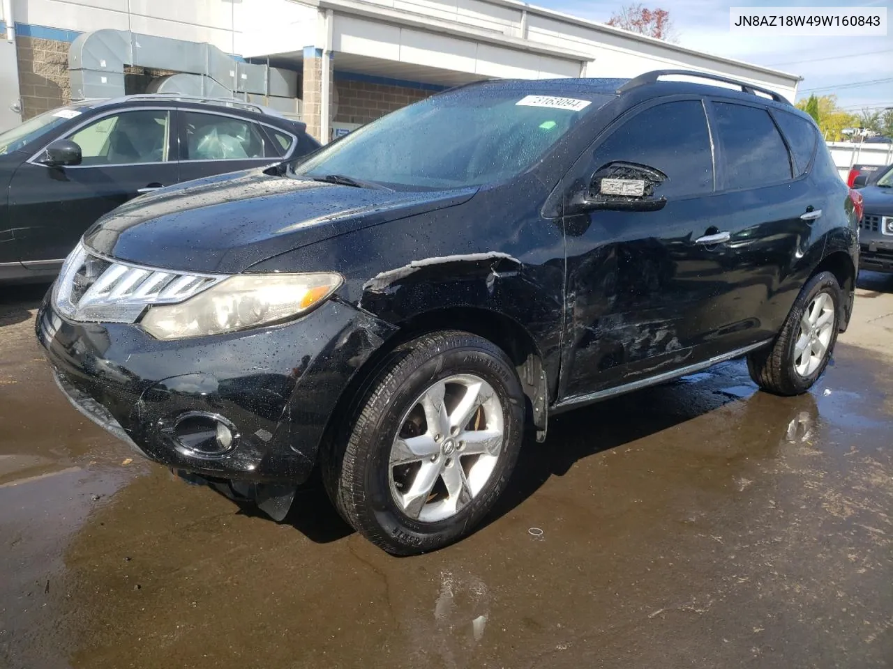 JN8AZ18W49W160843 2009 Nissan Murano S