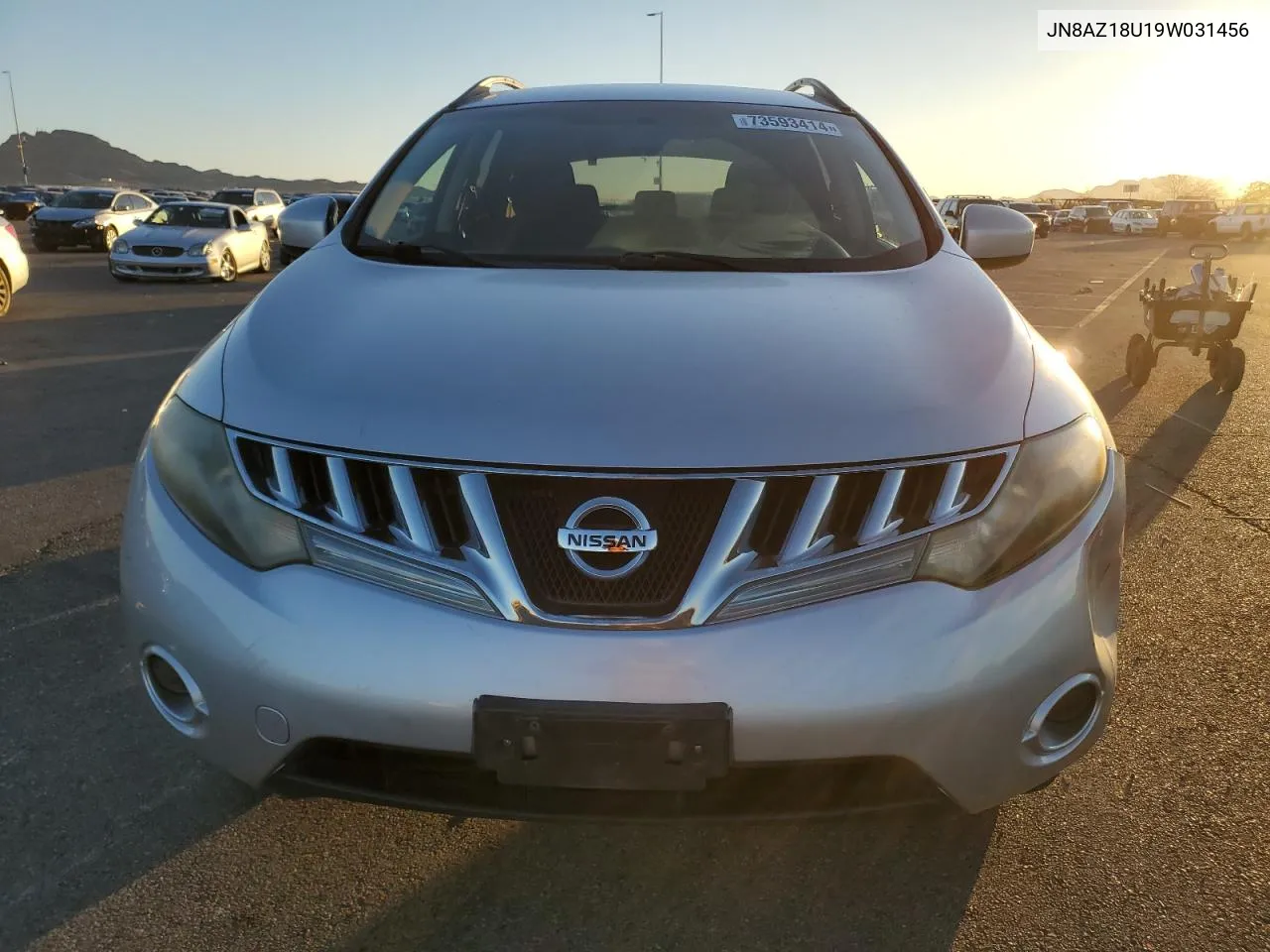 JN8AZ18U19W031456 2009 Nissan Murano S