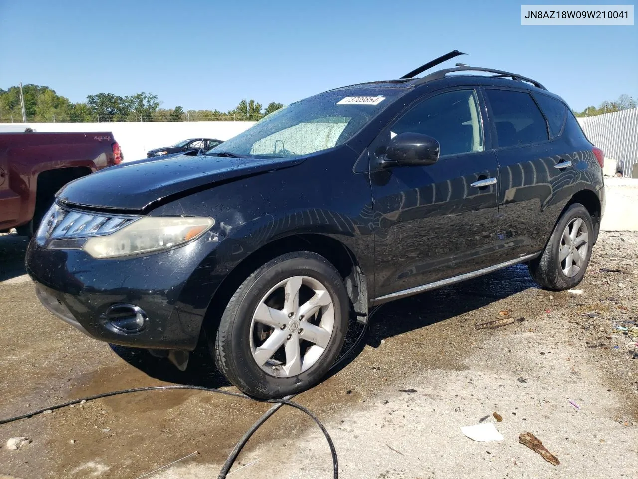 JN8AZ18W09W210041 2009 Nissan Murano S