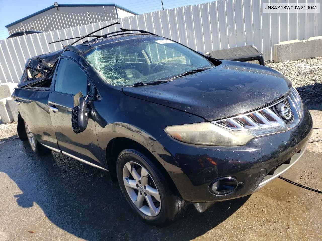 2009 Nissan Murano S VIN: JN8AZ18W09W210041 Lot: 73709854