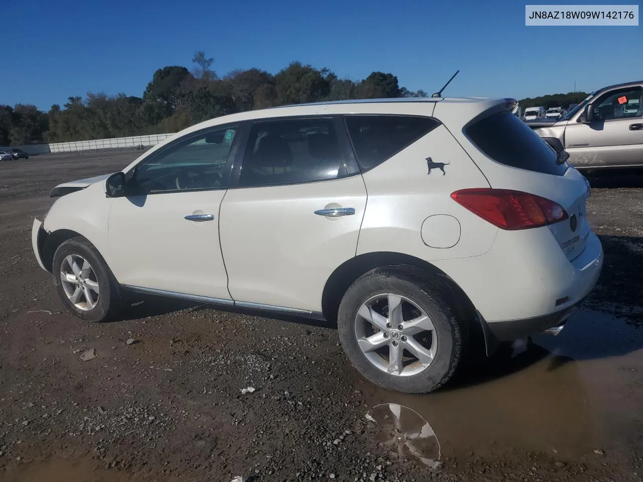 JN8AZ18W09W142176 2009 Nissan Murano S