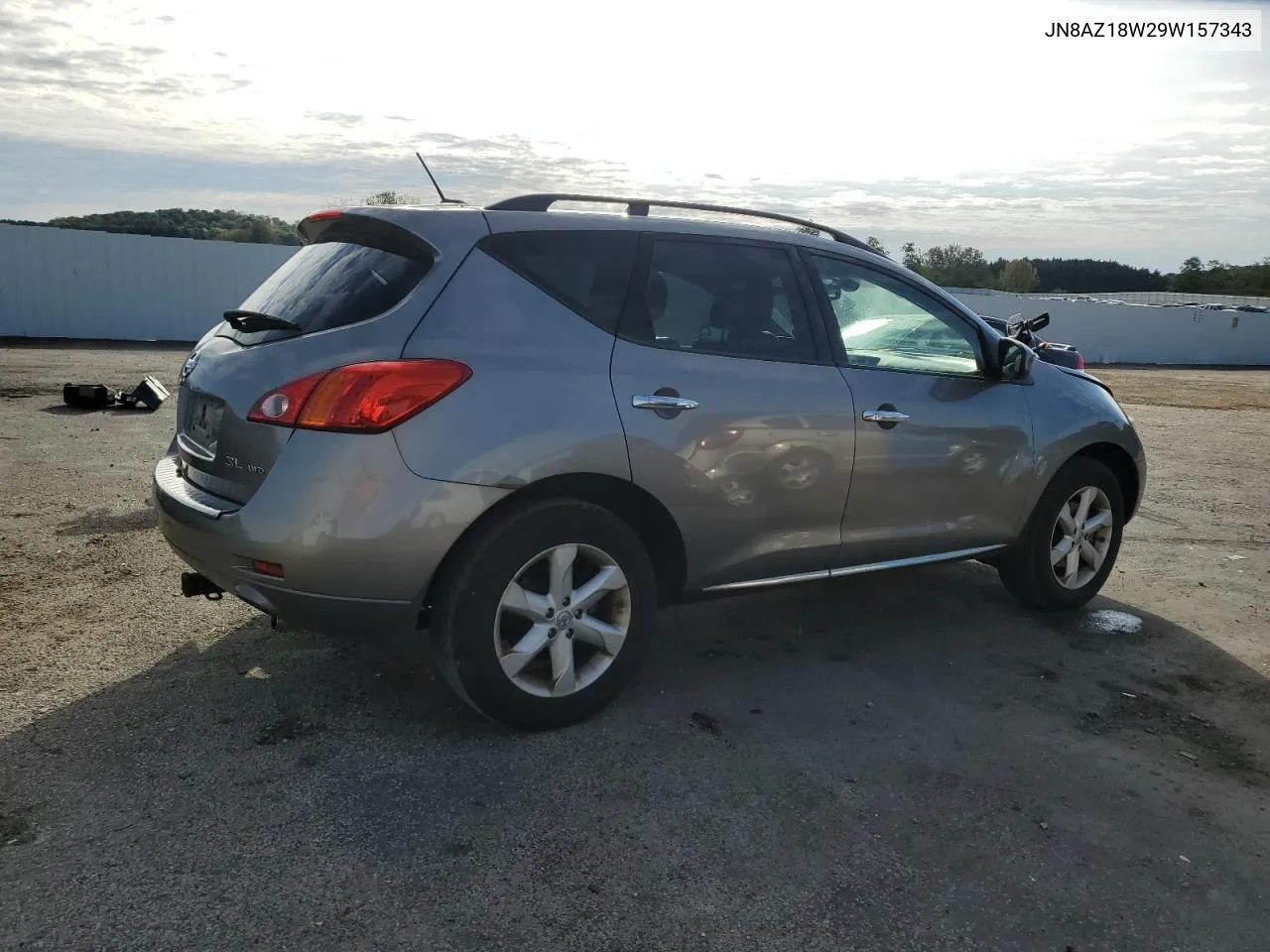 JN8AZ18W29W157343 2009 Nissan Murano S