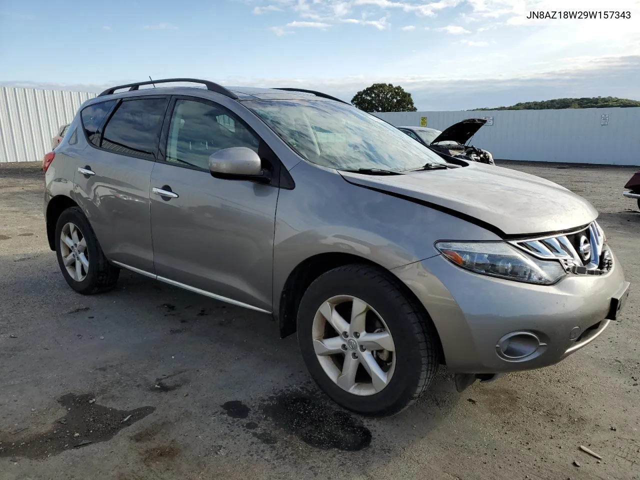 JN8AZ18W29W157343 2009 Nissan Murano S