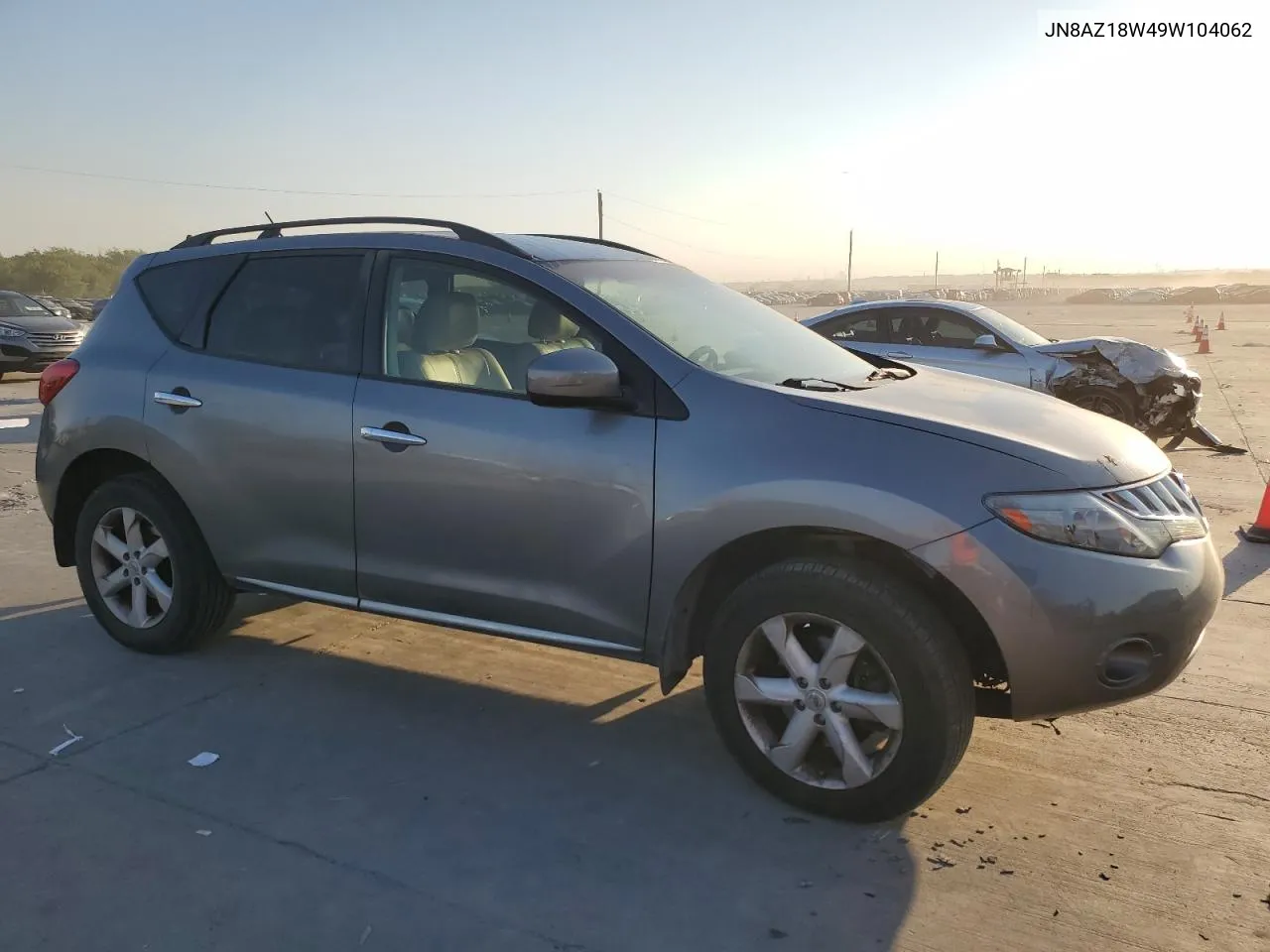 2009 Nissan Murano S VIN: JN8AZ18W49W104062 Lot: 73989234