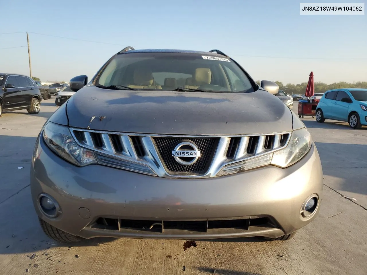 JN8AZ18W49W104062 2009 Nissan Murano S